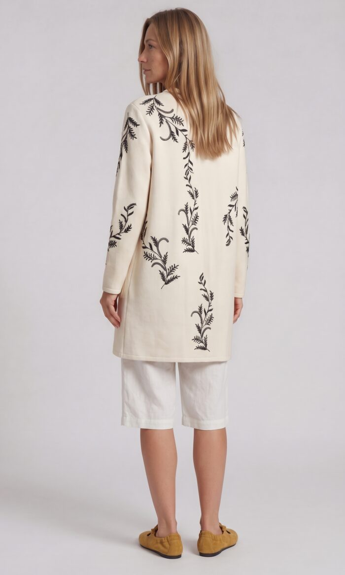 LEAVES KNIT JACKET