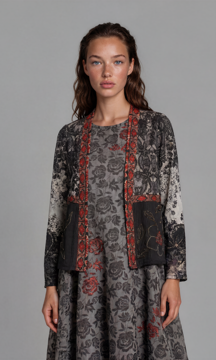 SHORT KIMONO