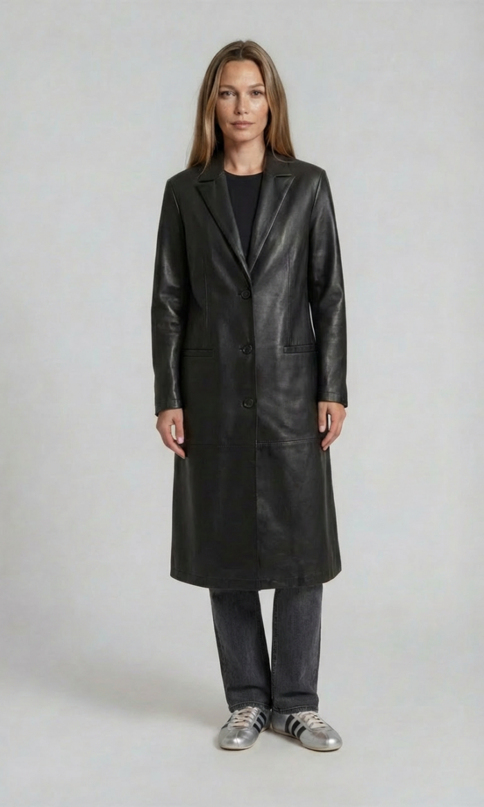 LIOR LEATHER COAT